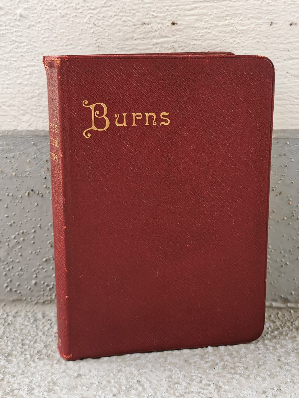 1910 Robert Burns Poetical Works Oxford University Press Vintage Book